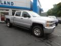 Silver Ice Metallic - Silverado 3500HD Work Truck Crew Cab 4x4 Photo No. 5