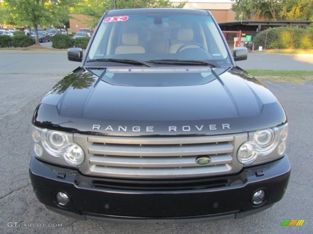 2006 Range Rover HSE - Java Black Pearl / Ivory/Aspen photo #5