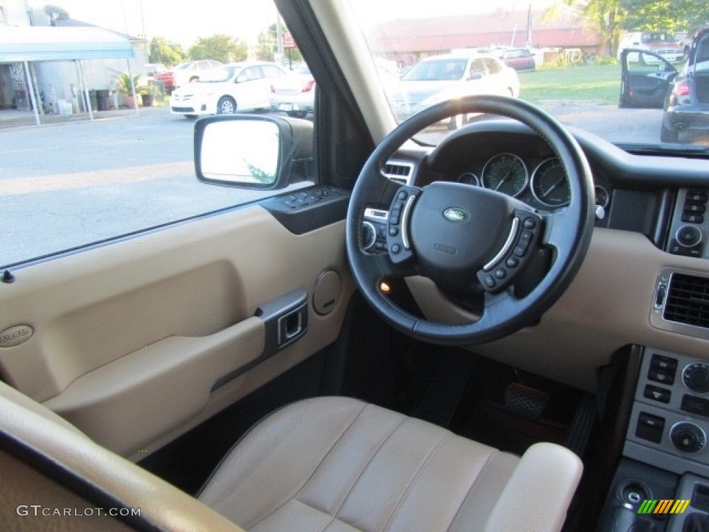 2006 Range Rover HSE - Java Black Pearl / Ivory/Aspen photo #12