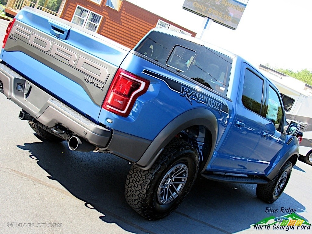 2019 F150 SVT Raptor SuperCrew 4x4 - Performance Blue / Black photo #37
