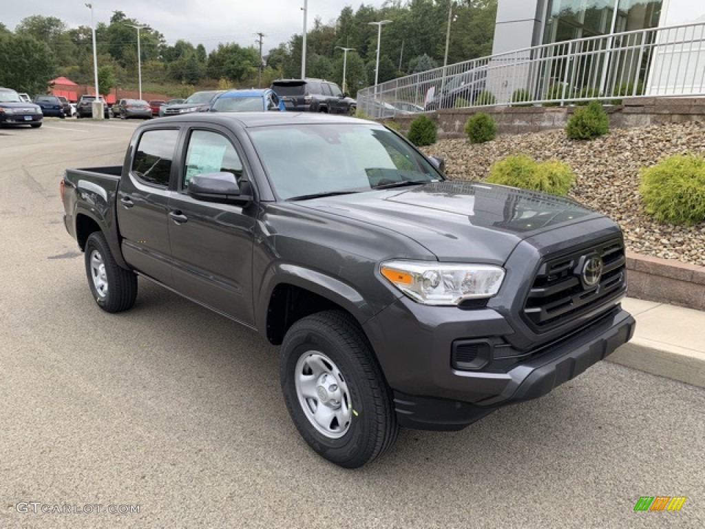 Magnetic Gray Metallic 2019 Toyota Tacoma SR Double Cab 4x4 Exterior Photo #135327316
