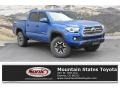 Blazing Blue Pearl 2017 Toyota Tacoma TRD Off Road Double Cab 4x4