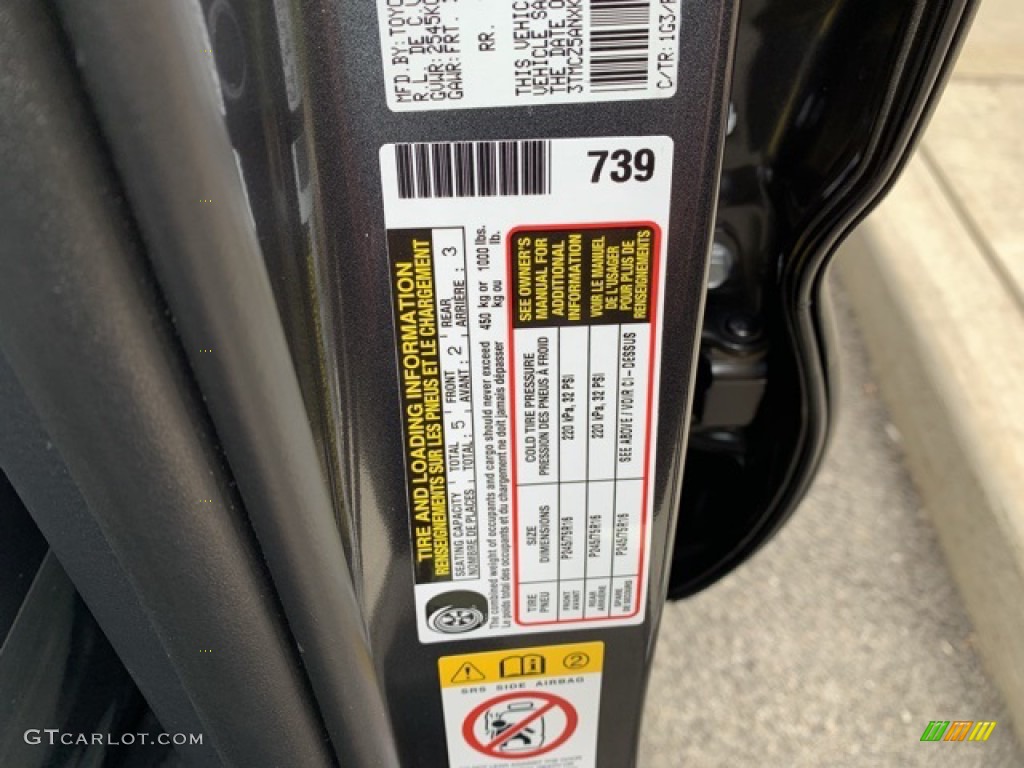 2019 Toyota Tacoma SR Double Cab 4x4 Info Tag Photos