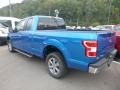 2019 Velocity Blue Ford F150 XLT SuperCab 4x4  photo #6