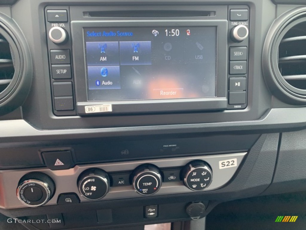 2019 Toyota Tacoma SR Double Cab 4x4 Controls Photo #135327804