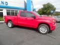 Red Hot 2020 Chevrolet Silverado 1500 Custom Double Cab 4x4 Exterior