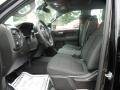 Jet Black Front Seat Photo for 2020 Chevrolet Silverado 1500 #135328051