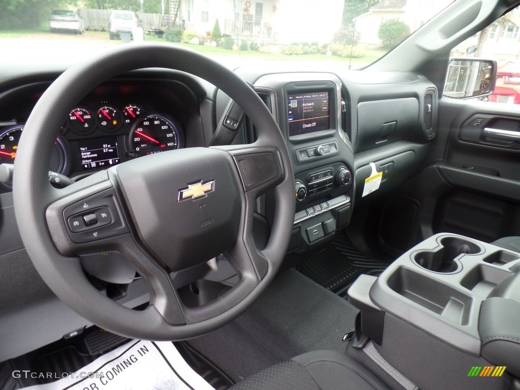 2020 Silverado 1500 Custom Double Cab 4x4 - Black / Jet Black photo #20