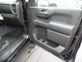 Jet Black 2020 Chevrolet Silverado 1500 Custom Double Cab 4x4 Door Panel