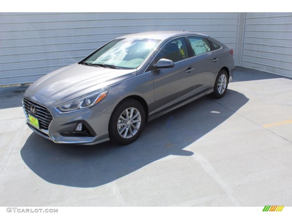 2019 Sonata SE - Machine Gray / Black photo #4