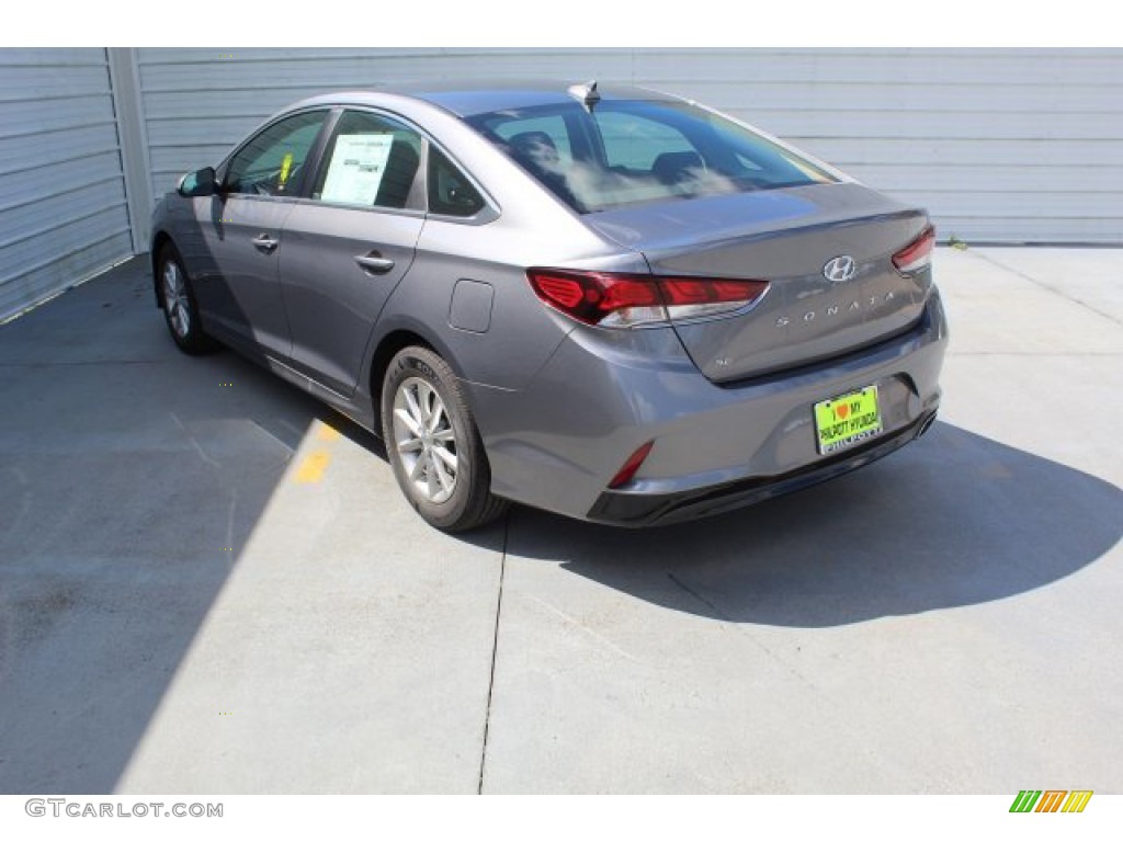 2019 Sonata SE - Machine Gray / Black photo #6