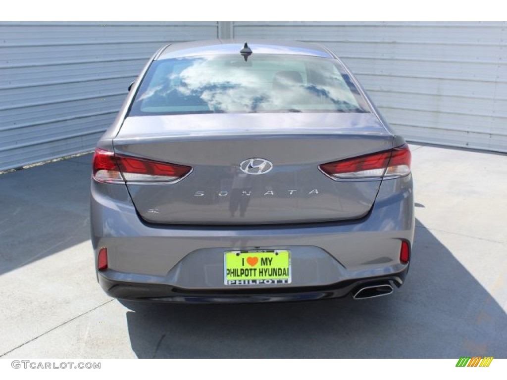 2019 Sonata SE - Machine Gray / Black photo #7