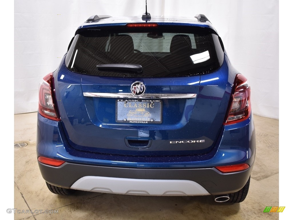 2019 Encore Preferred - Deep Azure Metallic / Ebony photo #3