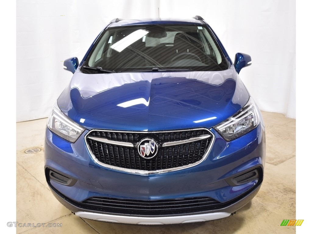 2019 Encore Preferred - Deep Azure Metallic / Ebony photo #4