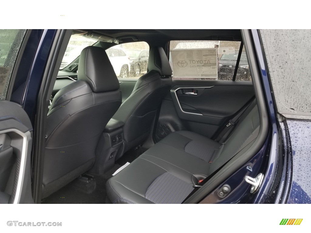 Black Interior 2019 Toyota RAV4 XSE AWD Hybrid Photo #135331912