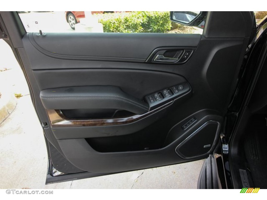 2019 Chevrolet Suburban LT Jet Black Door Panel Photo #135332476