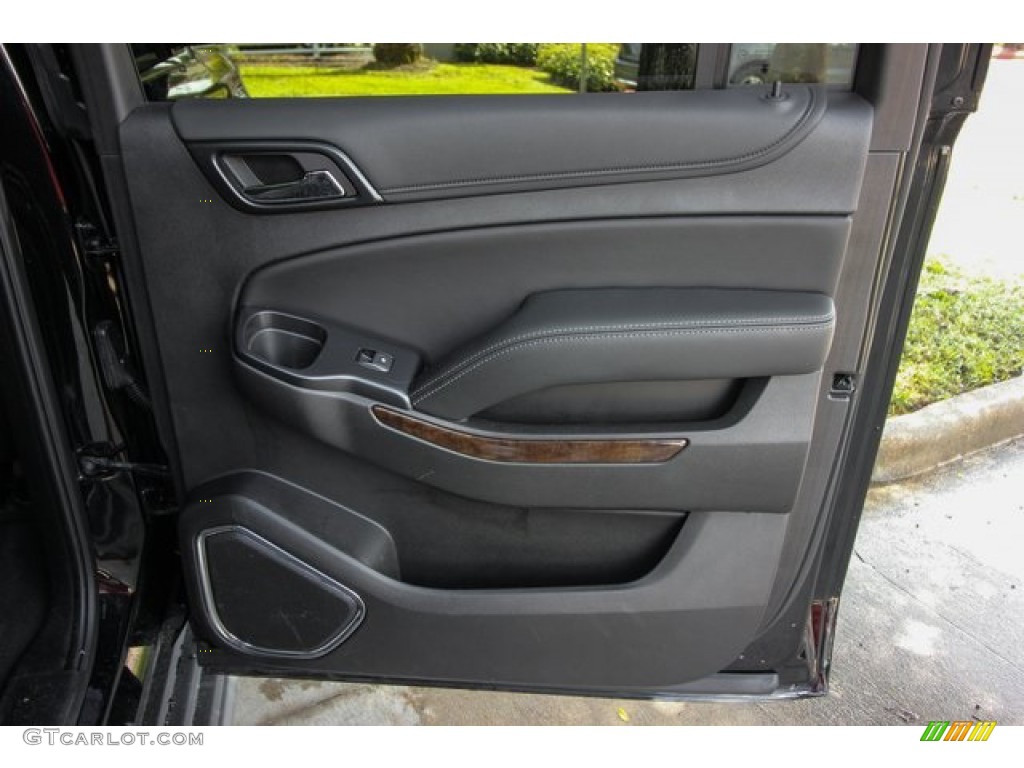 2019 Chevrolet Suburban LT Jet Black Door Panel Photo #135332641