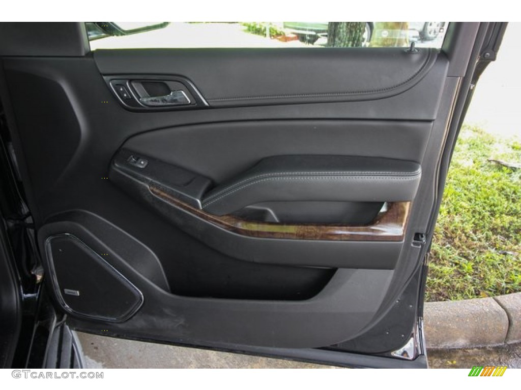 2019 Chevrolet Suburban LT Jet Black Door Panel Photo #135332689