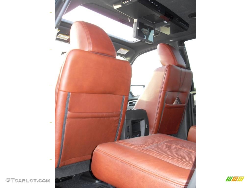 2009 Expedition King Ranch - Royal Red Metallic / Charcoal Black/Chaparral Leather photo #12