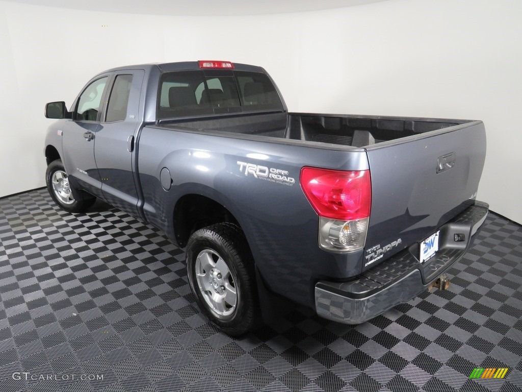 2009 Tundra SR5 Double Cab 4x4 - Slate Gray Metallic / Graphite Gray photo #10