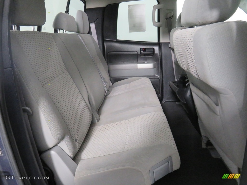 2009 Tundra SR5 Double Cab 4x4 - Slate Gray Metallic / Graphite Gray photo #27