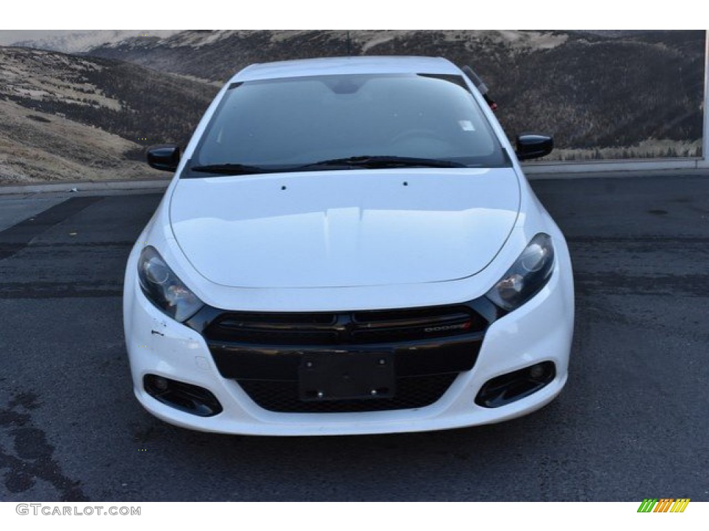 2015 Dart SXT - Bright White / Black/Light Tungsten Accent Stitching photo #8