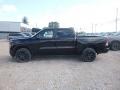 2020 Diamond Black Crystal Pearl Ram 1500 Big Horn Night Edition Crew Cab 4x4  photo #2