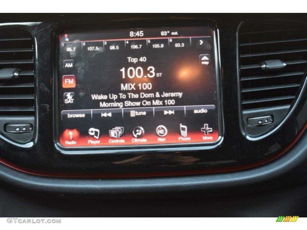 2015 Dart SXT - Bright White / Black/Light Tungsten Accent Stitching photo #11