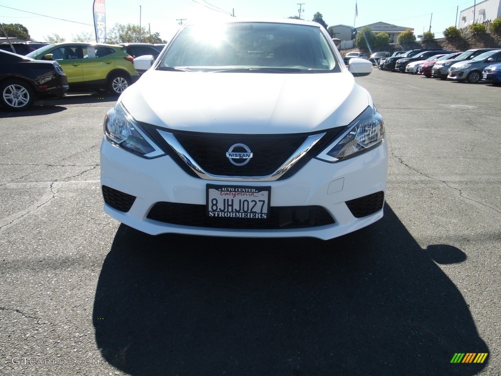 2019 Sentra S - Fresh Powder / Charcoal photo #3