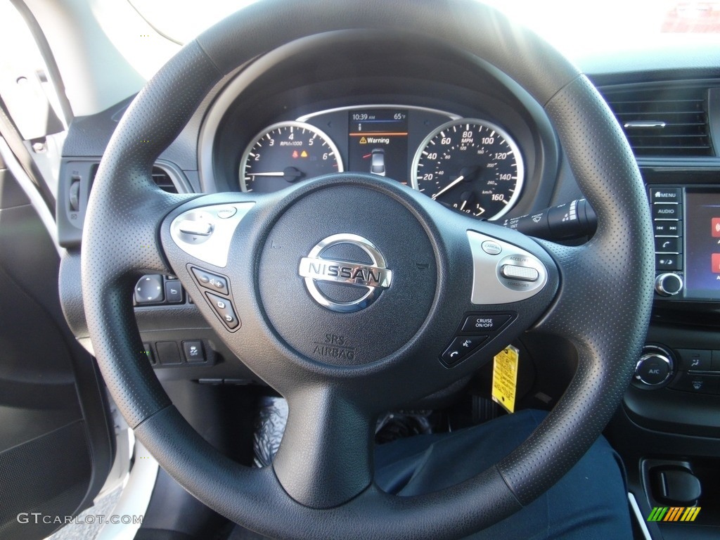 2019 Sentra S - Fresh Powder / Charcoal photo #8