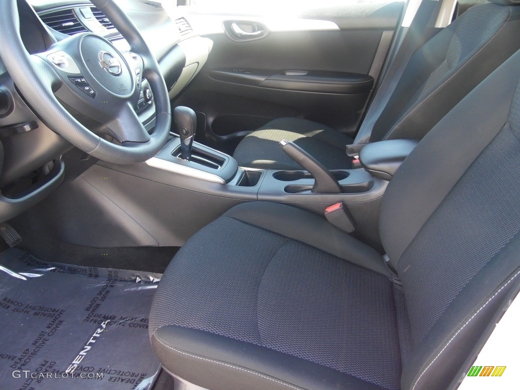 2019 Sentra S - Fresh Powder / Charcoal photo #9