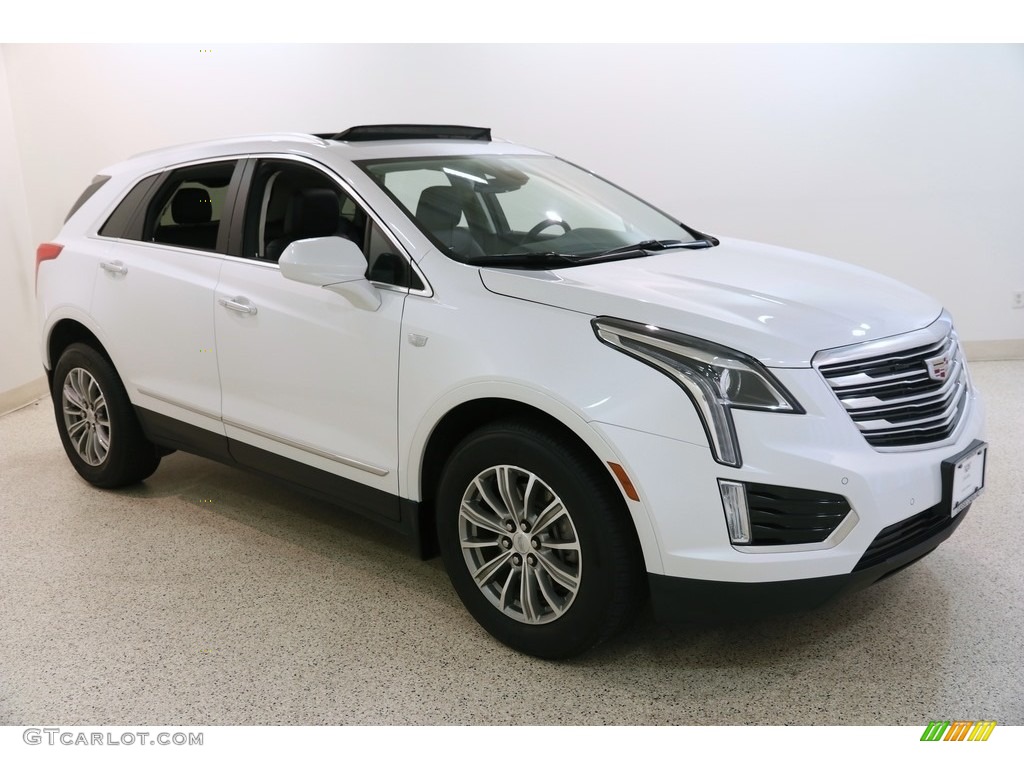 Crystal White Tricoat Cadillac XT5