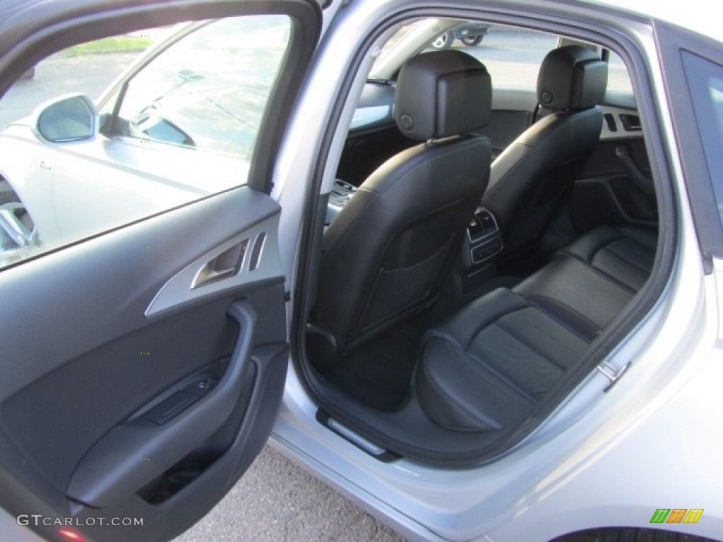 2012 A6 3.0T quattro Sedan - Ice Silver Metallic / Black photo #19