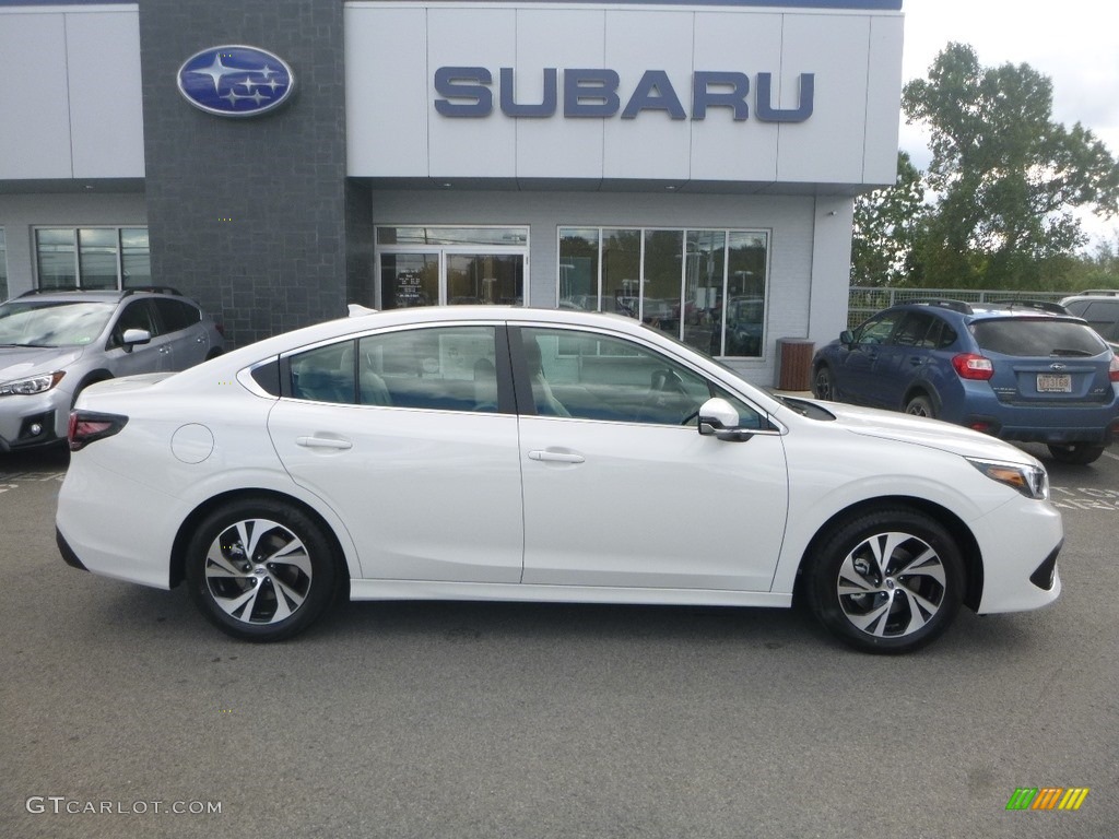 Crystal White Pearl 2020 Subaru Legacy 2.5i Premium Exterior Photo #135336673