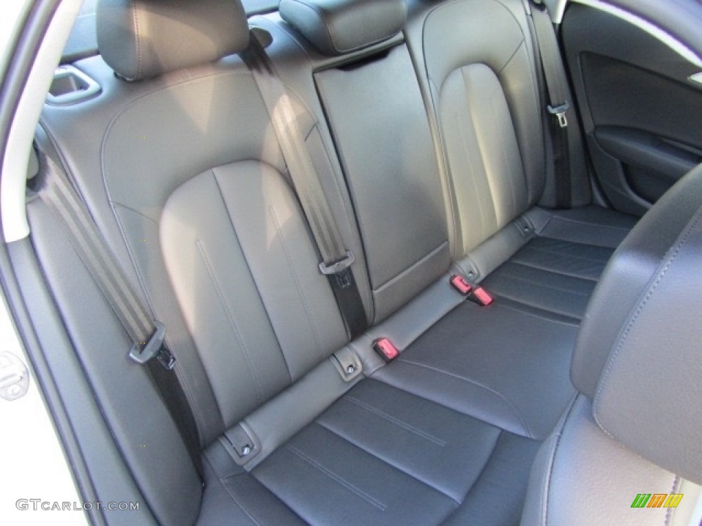 2012 A6 3.0T quattro Sedan - Ice Silver Metallic / Black photo #24