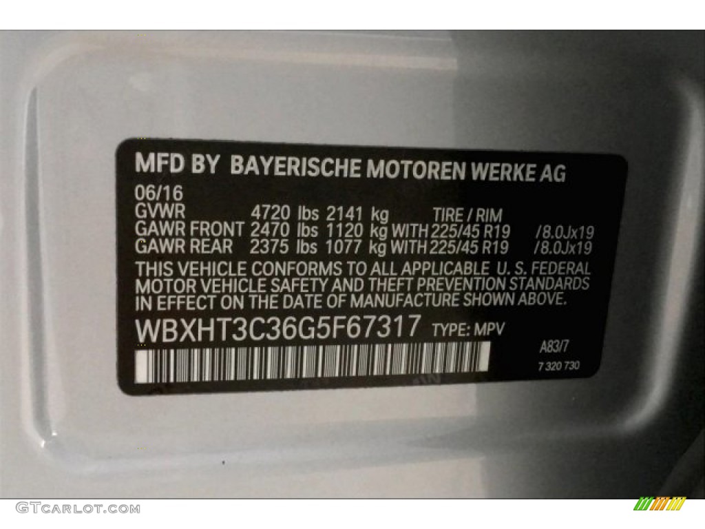 2016 X1 xDrive28i - Glacier Silver Metallic / Black photo #19