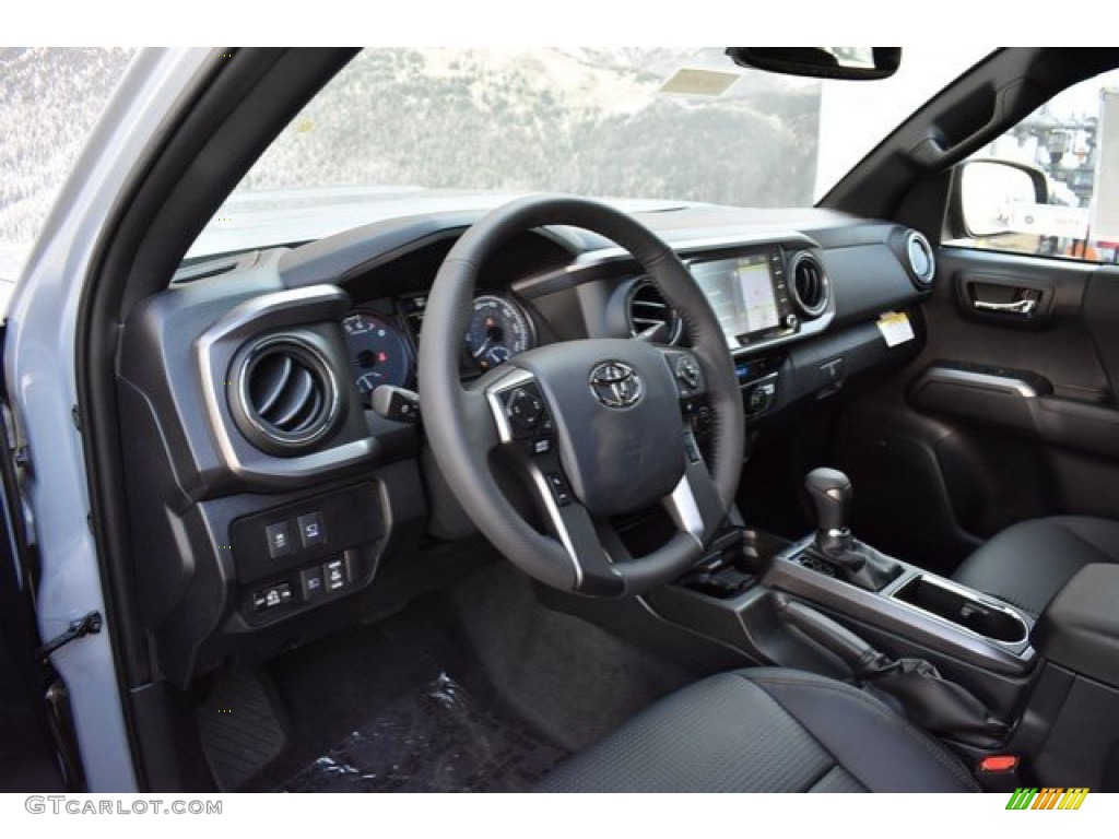 2020 Toyota Tacoma TRD Off Road Double Cab 4x4 Black Dashboard Photo #135337471