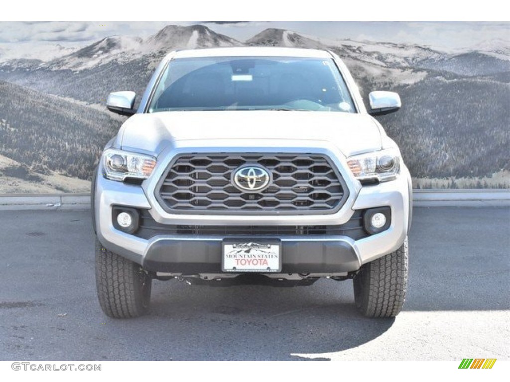 2020 Tacoma TRD Off Road Double Cab 4x4 - Silver Sky Metallic / Black photo #2