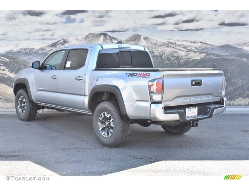 2020 Tacoma TRD Off Road Double Cab 4x4 - Silver Sky Metallic / Black photo #3