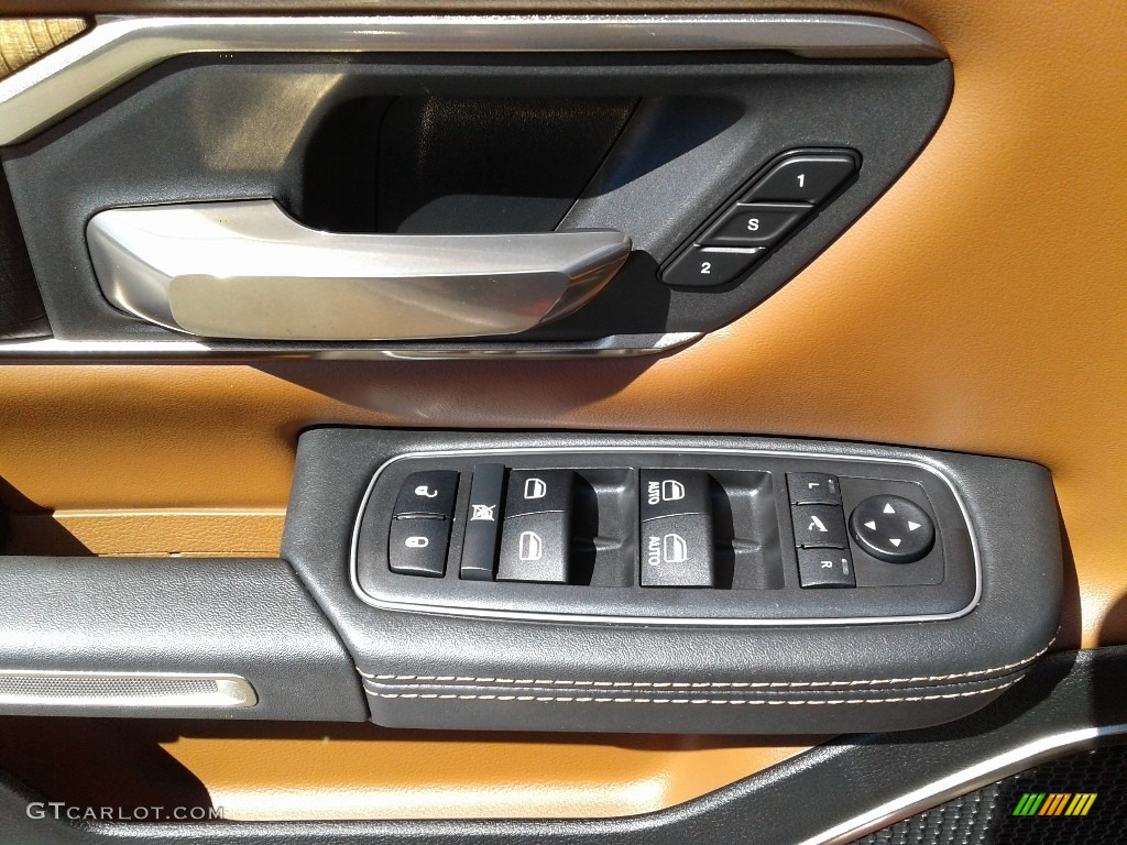 2019 1500 Long Horn Crew Cab 4x4 - Delmonico Red Pearl / Black/New Saddle photo #9