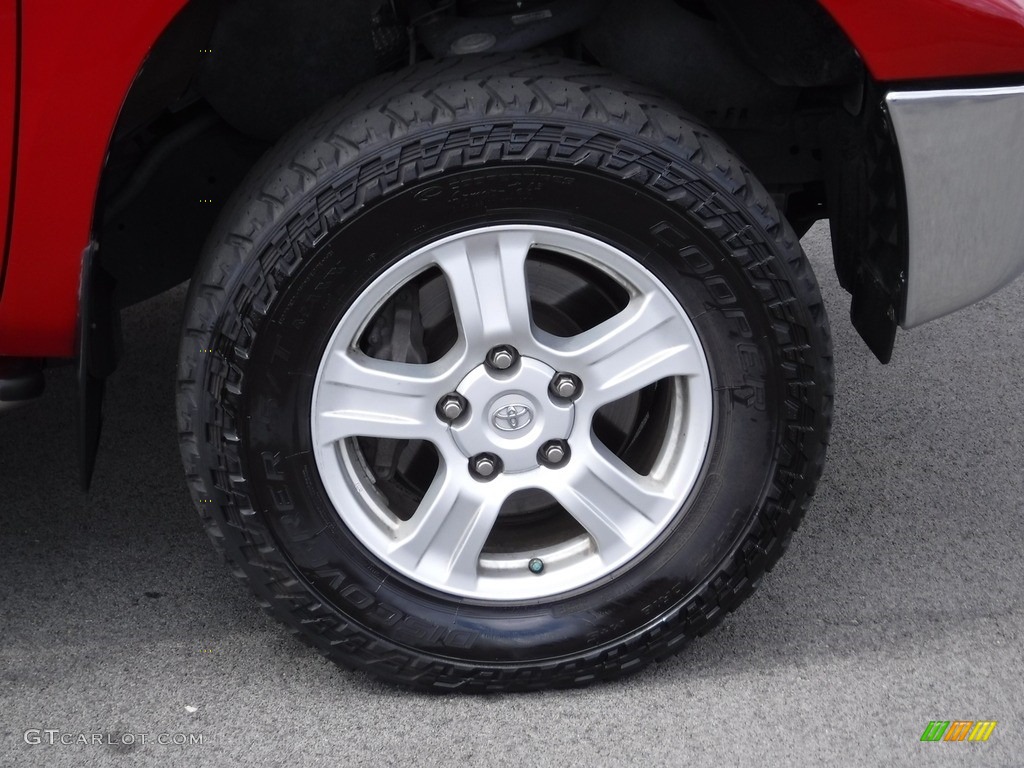 2013 Tundra SR5 TRD CrewMax 4x4 - Radiant Red / Graphite photo #3