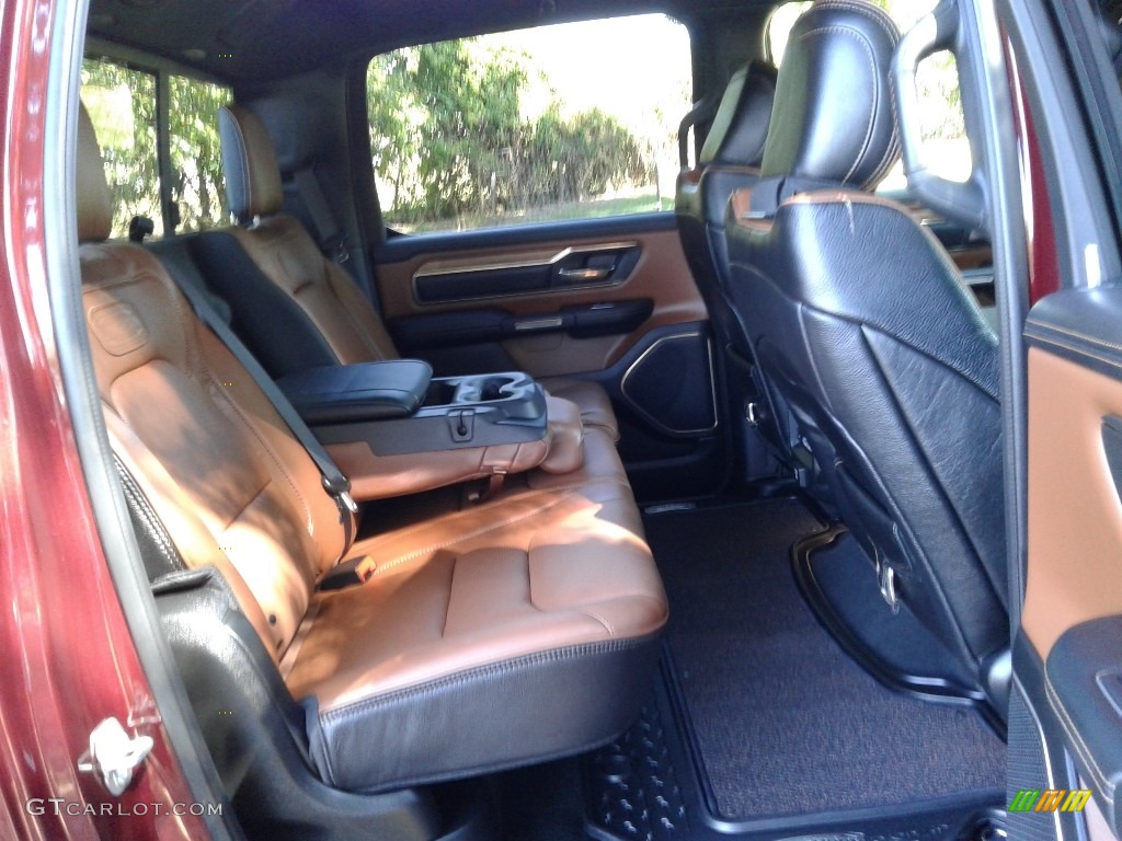 2019 1500 Long Horn Crew Cab 4x4 - Delmonico Red Pearl / Black/New Saddle photo #14