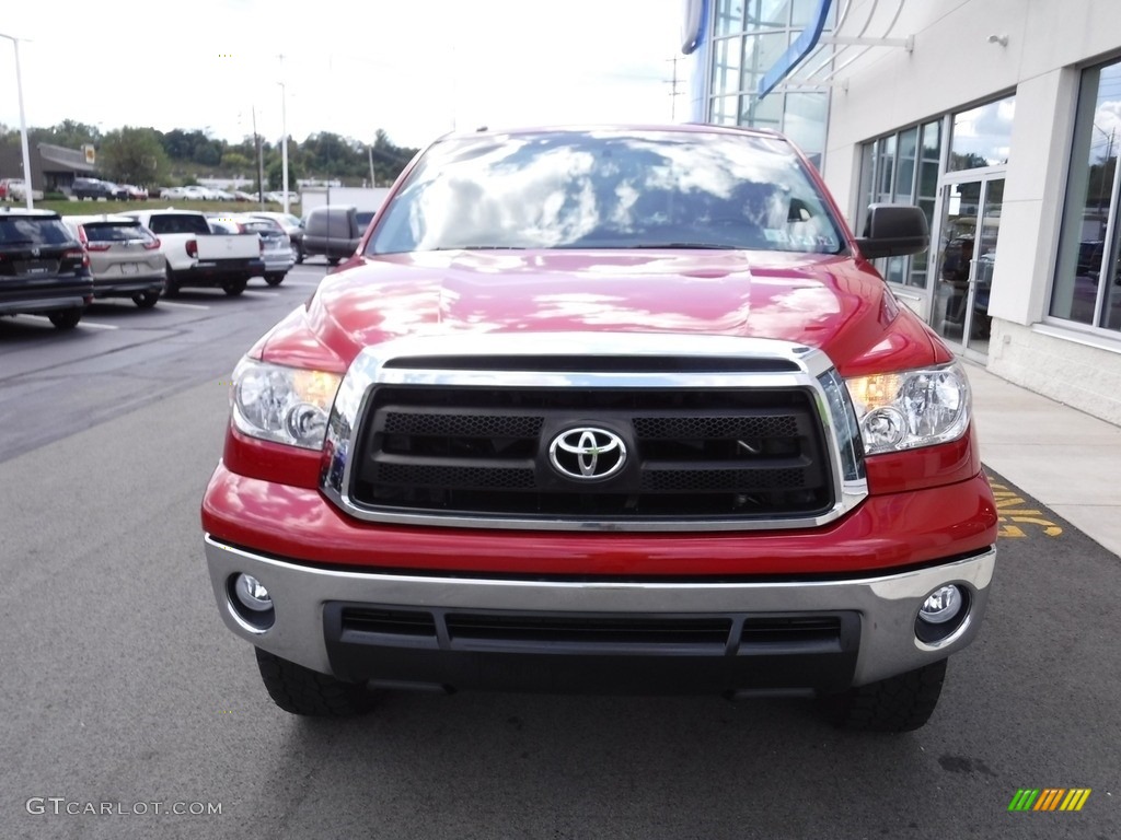 2013 Tundra SR5 TRD CrewMax 4x4 - Radiant Red / Graphite photo #8