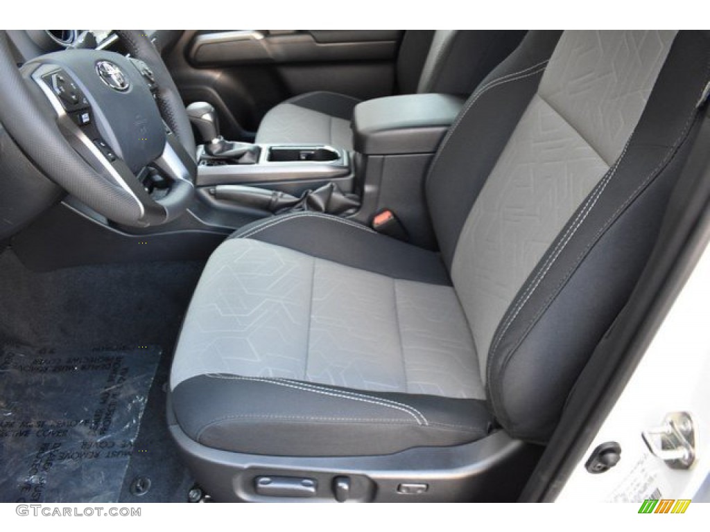 TRD Cement/Black Interior 2020 Toyota Tacoma TRD Off Road Double Cab 4x4 Photo #135338121