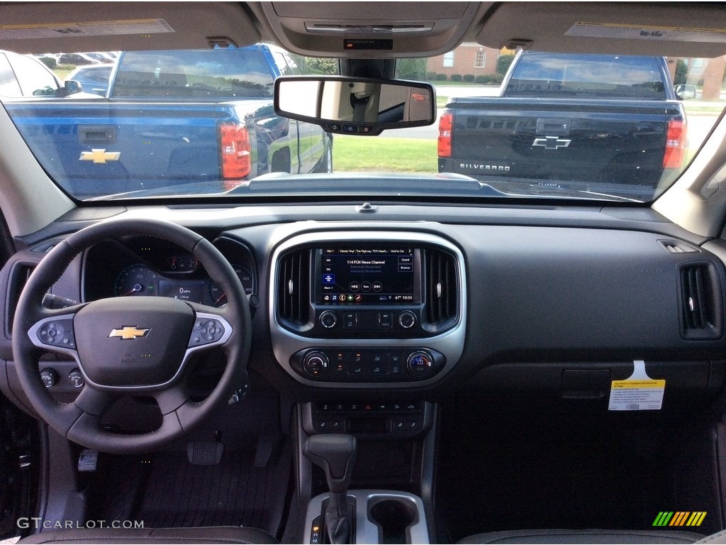 2020 Chevrolet Colorado Z71 Crew Cab 4x4 Jet Black Dashboard Photo #135338128