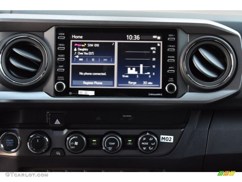 2020 Toyota Tacoma TRD Off Road Double Cab 4x4 Controls Photo #135338182