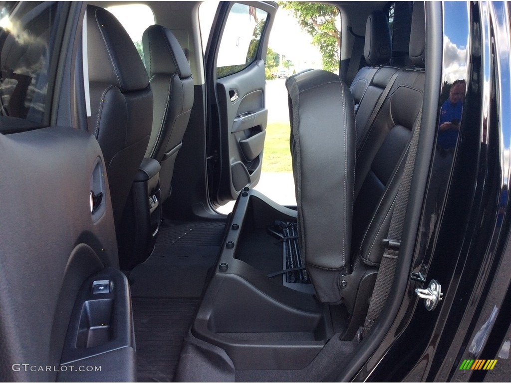 2020 Chevrolet Colorado Z71 Crew Cab 4x4 Rear Seat Photos