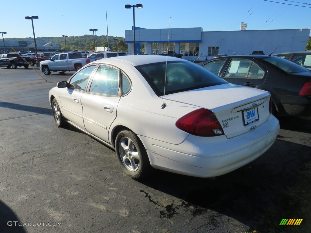 2003 Taurus SES - Vibrant White / Dark Charcoal photo #7