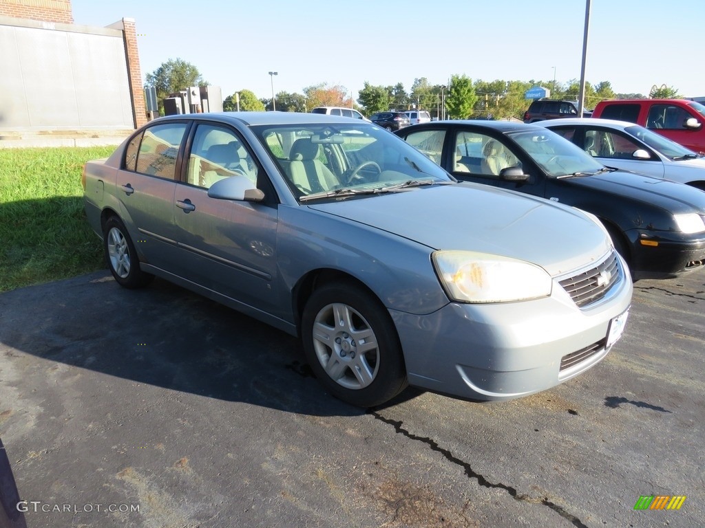 2007 Malibu LT Sedan - Dark Gray Metallic / Titanium Gray photo #2