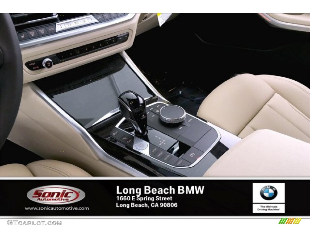 2020 3 Series 330i Sedan - Mediterranean Blue Metallic / Canberra Beige photo #5